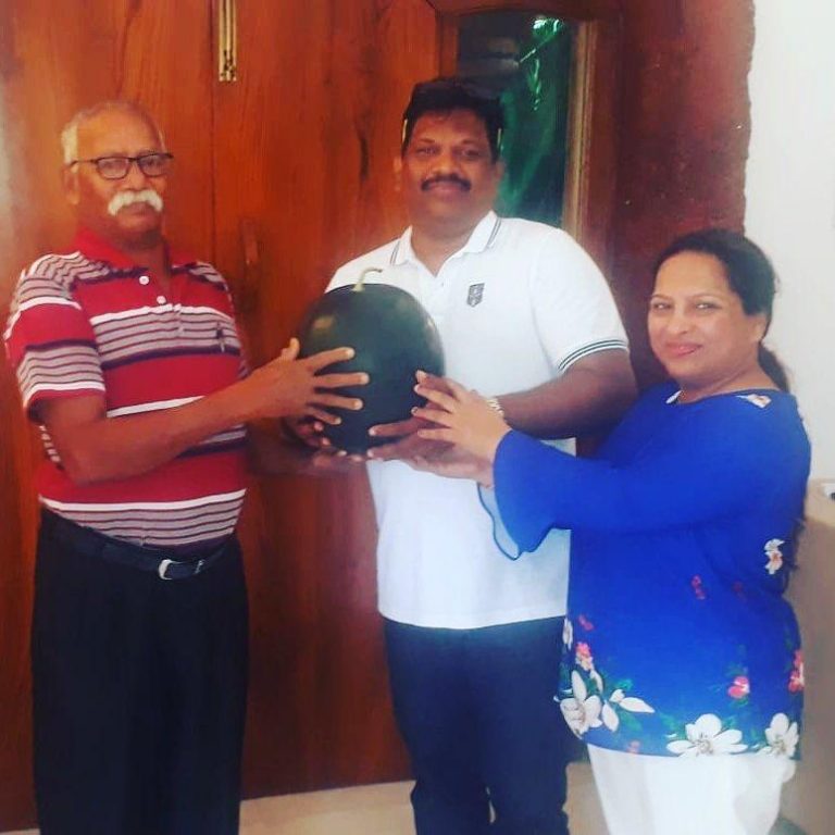 Via tweet, Michael Lobo appreciates watermelons grower
