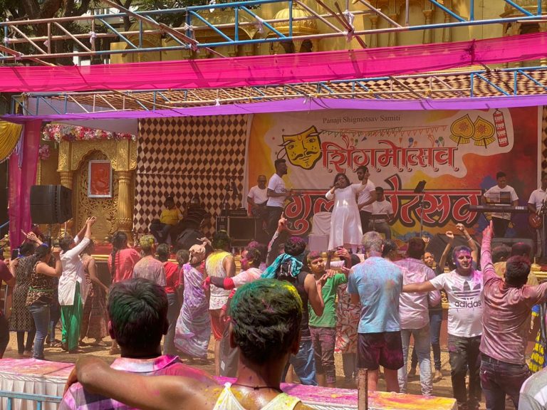 Goa celebrates Holi, CM skips the celebrations