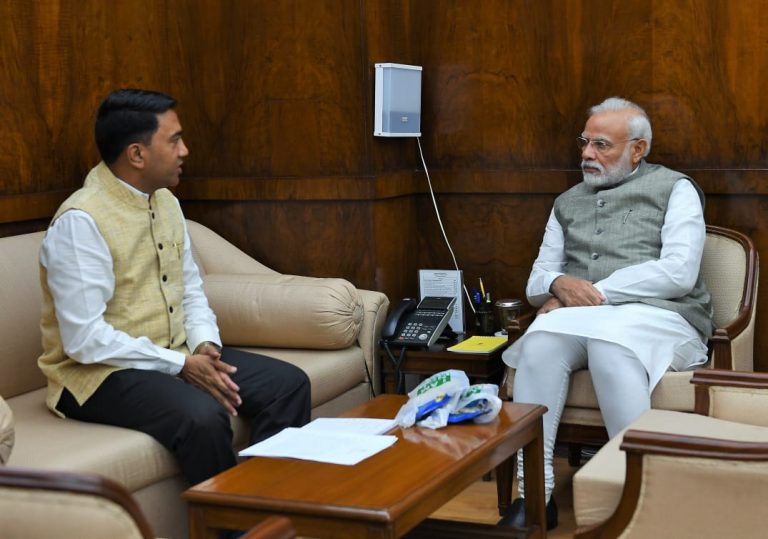 CM meets PM, discusses various Goa related issues