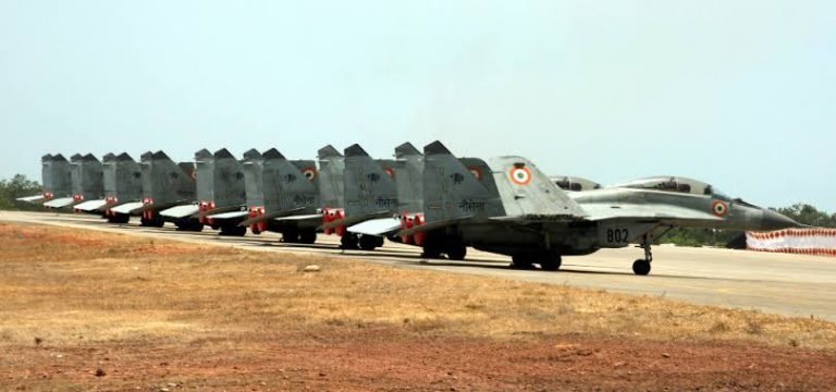 DSC Jawans  from INS HANSA provide food for the needy