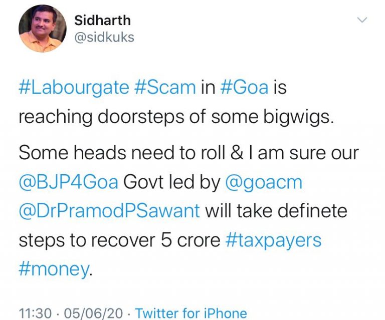 Labourgate scam is reaching to the doorsteps of some bigwigs: BJP leader