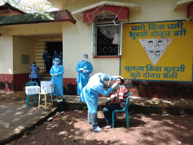 Health dept begins contact tracing of a COVID019 patient at Guleli, Sattari