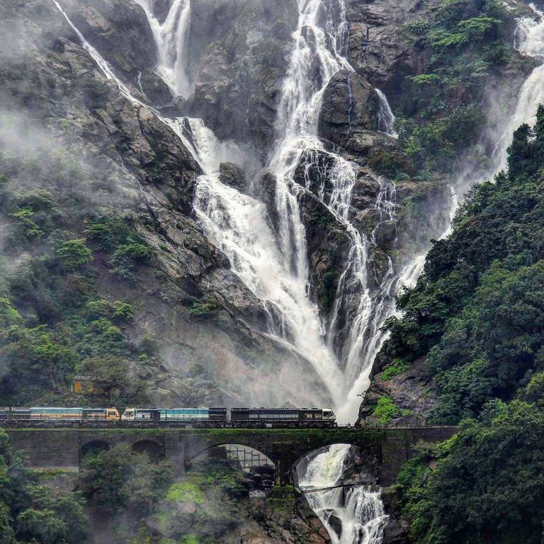 One rescued at Dudhsagar waterfall; two foreigners among 13 saved by lifesavers over the weekend