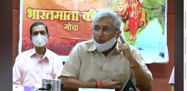 Subhash Velingkar retires from active politics, to form Federation of Hindu organizations