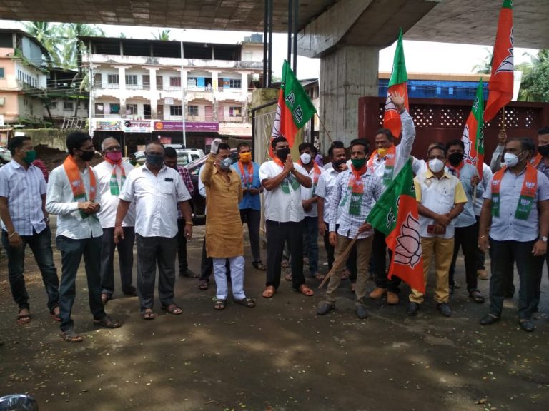 सिंधुदुर्ग भाजपचा सरकार विरोधात एल्गार