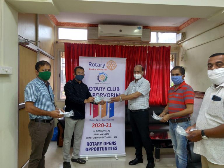 Rotary Club of Porvorim implements various social service initiatives