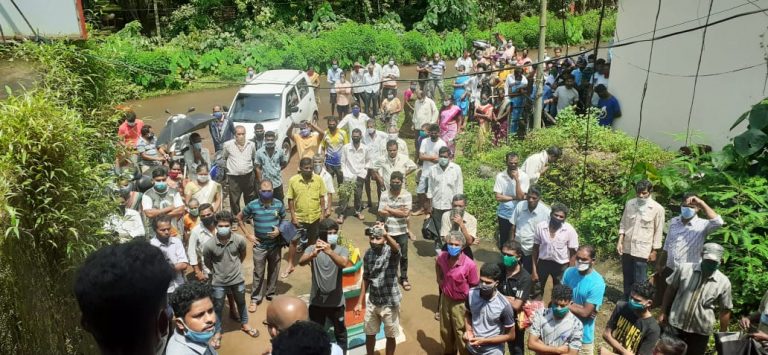 Shel Melavali villagers hold morcha against the IIT project     Devendra Gaonkar