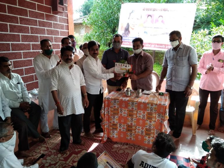 तोंडवली बावशी येथील दहावी व बारावीच्या ५० गुणवंत विद्यार्थ्यांचा भाजपकडून गौरव, कोव्हीड योध्यांचाही सन्मान