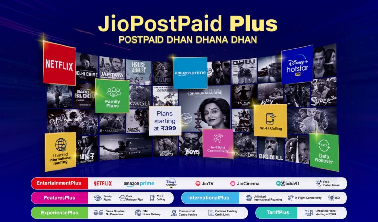 Jio announces Jio Postpaid Plus