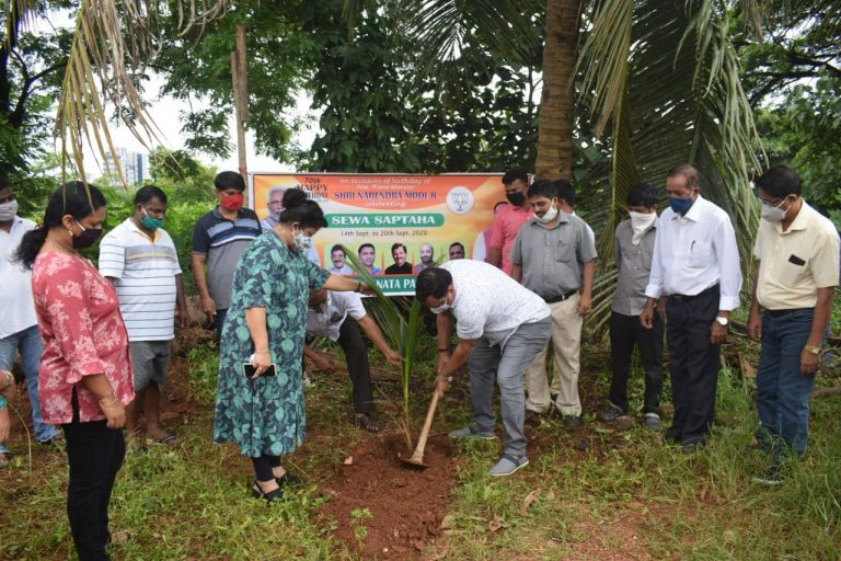 Sewa Saptah: BJP undertakes plantation drive to commemorate PM Modi’s 70thbirthday 
