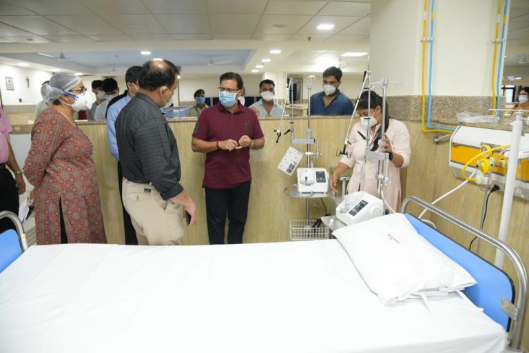 South Goa District hospital for COVID commisioned by Health Minister Rane 