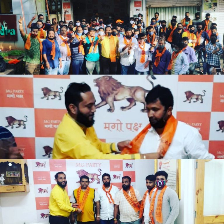 Congress Ponda leader Asif Shaikh joins MGP, Bhatikar welcomes him