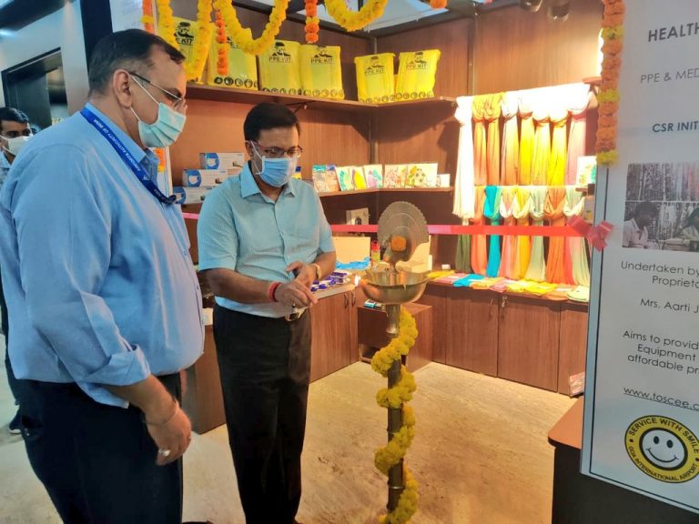 Health minister inaugurates Covid store at Dabolim airport