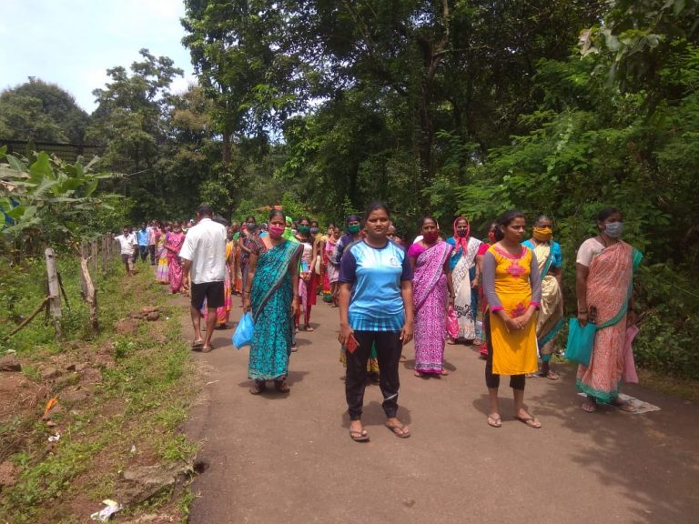 Protest at Melauli against IIT continues   Devendra Gaonkar