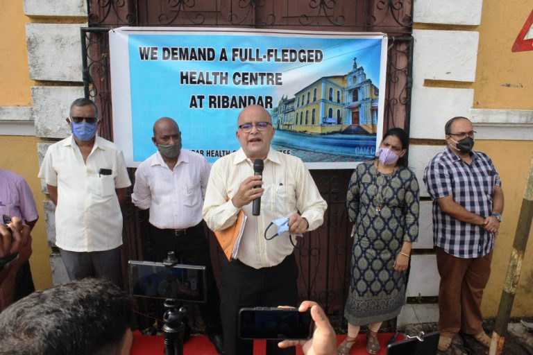 Ribandar reiterates demand for a full fledged health centre