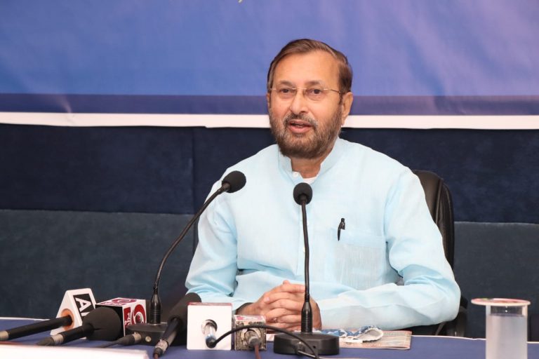 Union Minister Prakash Javadekar refuses to answer questions on Mahadayi
