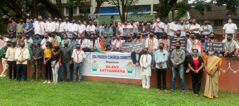 Congress protests demanding justice to Hathras rape, murder victim’s family