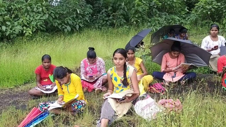 Students trek hilltop to access internet for online classes in Sanguem