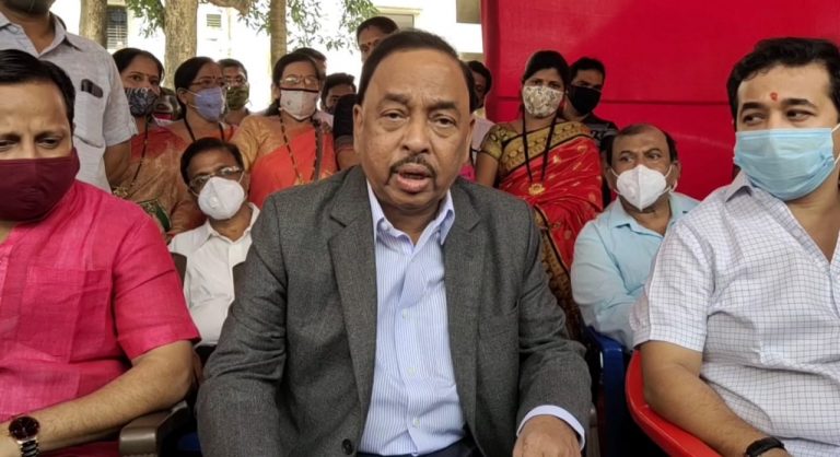 कोरोनाने झालेल्या मृत्यूला सरकार जबाबदार, भाजपा खासदार नारायण राणे यांचा कणकवलीत आरोप