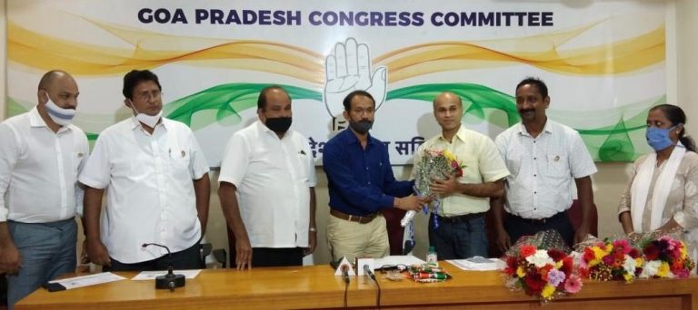 United Goans Foundation members join Cong