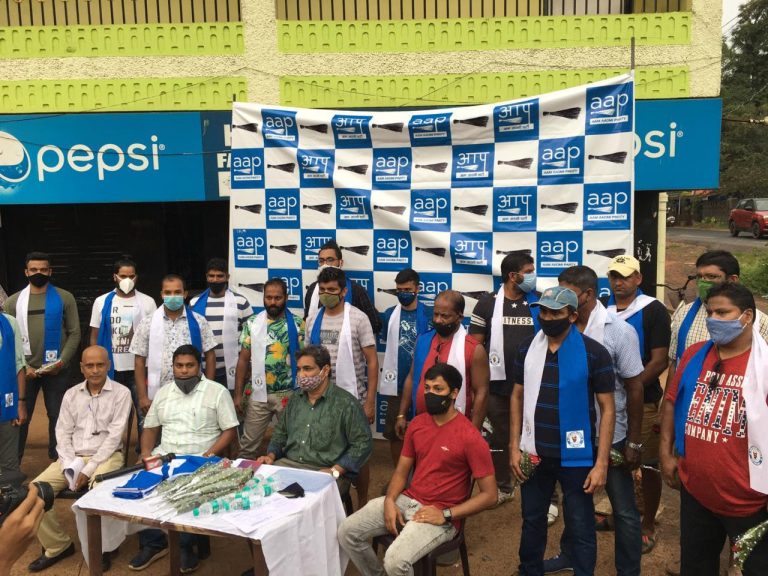 Several Citizens from Benaulim join Aam Aadmi Party