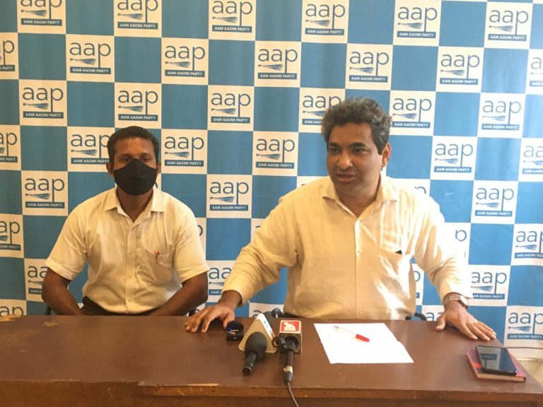CM Sawant’s style of Governance, blame other do nothing : AAP
