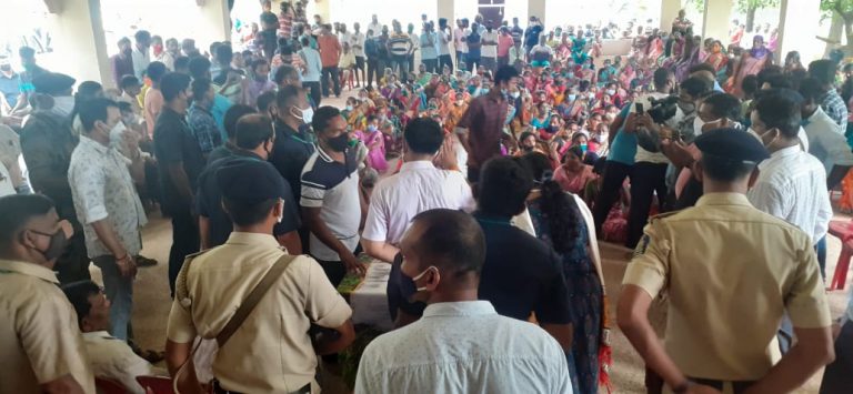 CM fails to break ice with Melaulim villagers opposing IIT project  Devendra Gaonkar