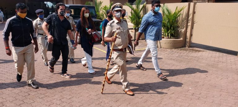 Poonam Pandey detained from starred hotel at Sinquerim, taken to Canacona