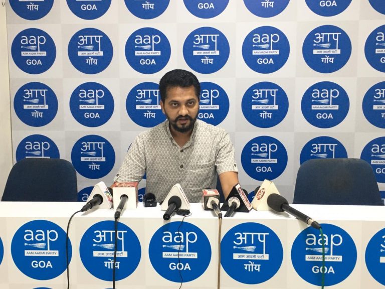 Why is sawant making the police force his mouth piece? Goans aren’t afraid! AAP to BJP
