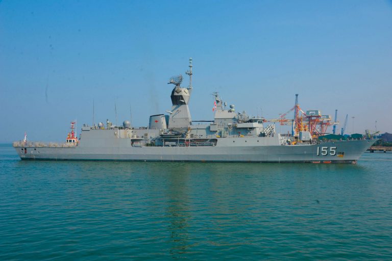 Australian Navy ship Ballart visits Goa
