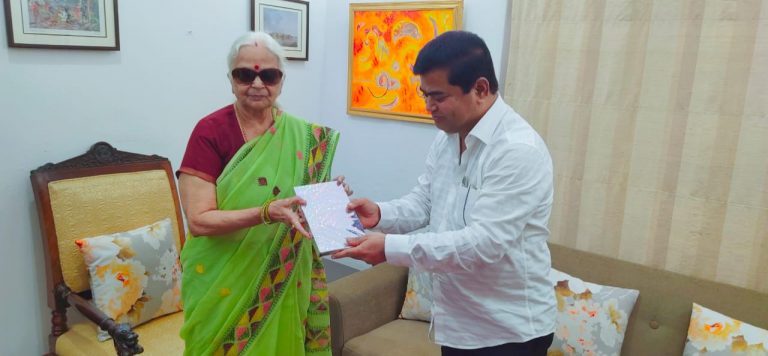 Dy CM Babu Kavlekar condole demise of ex Goa Guv Mridula Sinha