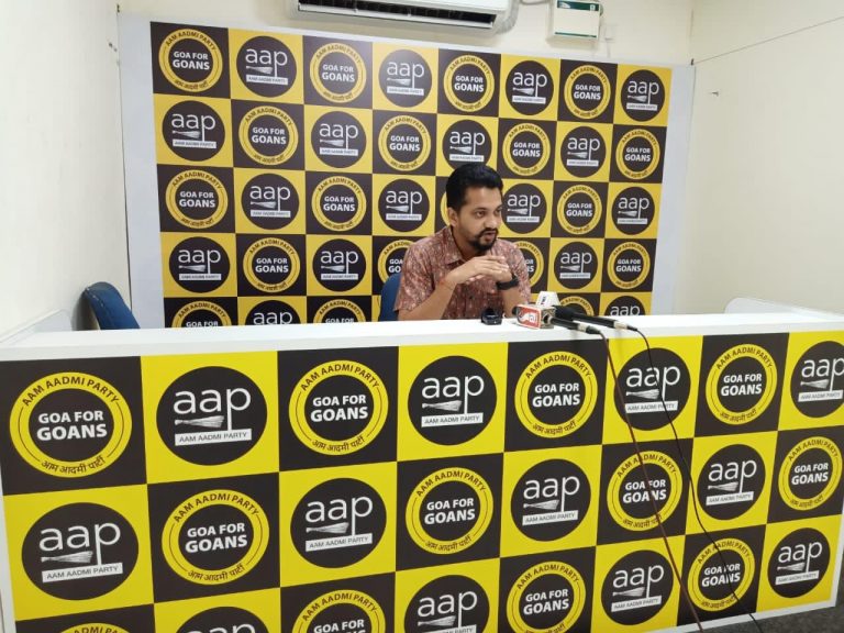 BJP for Jindal and Adani and not for Goa or Goans: AAP