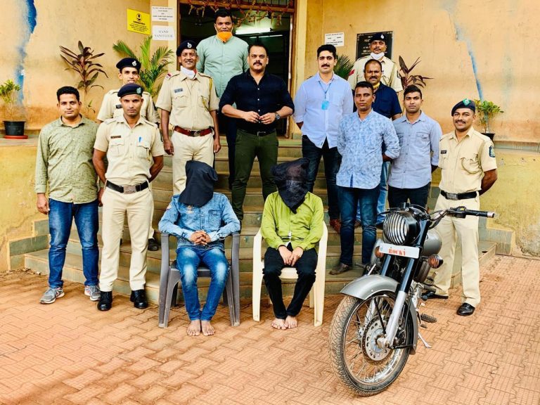 Pernem police nabs two Kolhapur natives in motorcycle theft 