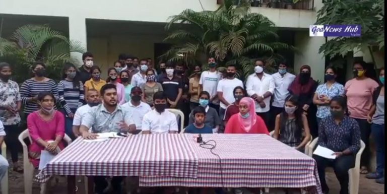 Youths across Goa protest against the three mega projects