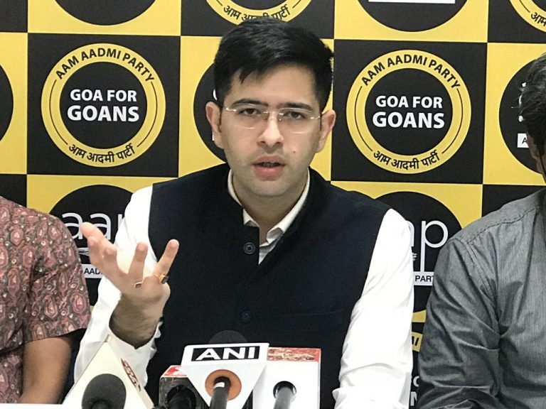 BJP rattled by AAP’s Veez Andolan: Raghav Chadha