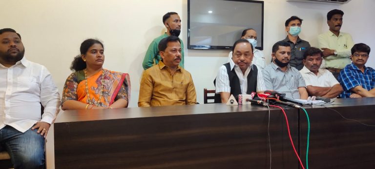 मराठा आंदोलन दाबण्याचा प्रयत्न करू नका, आम्ही गप्प बसणार नाही  खासदार नारायण राणे यांचा इशारा