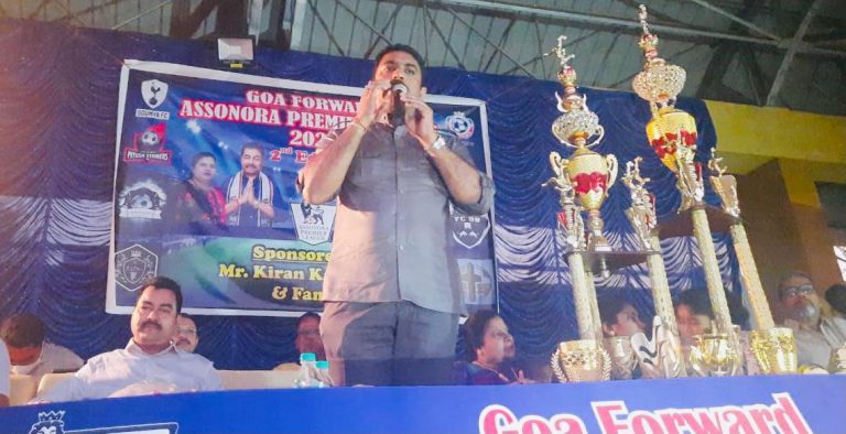Goa Forward ready to adopt Assonora Football Ground to take Football Forward