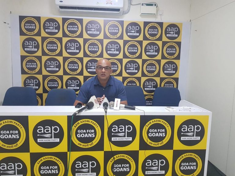 100 crores on celebration but basic necessities not provided to Goans. Why are Goan roads in such bad conditions? :AAP questions CM sawant.