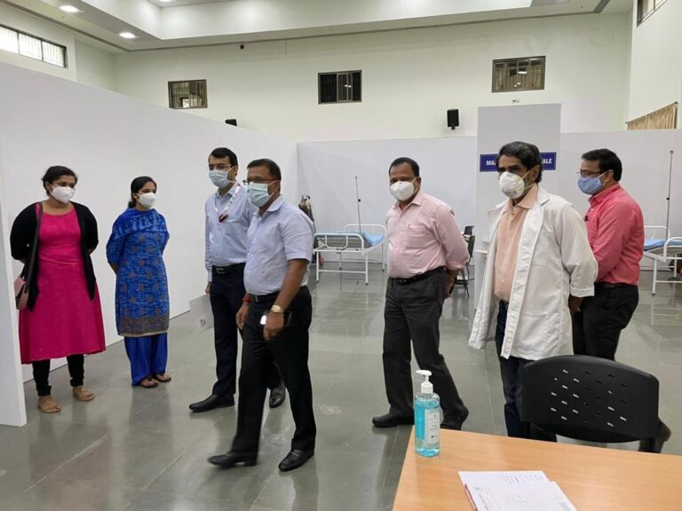 Health Minister Rane visits GMC to check preparedness ahead of vaccination drive
