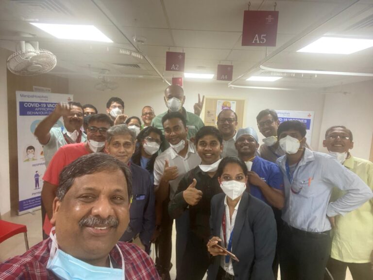 100 vaccinated at Manipal Hospital, Dona Paula