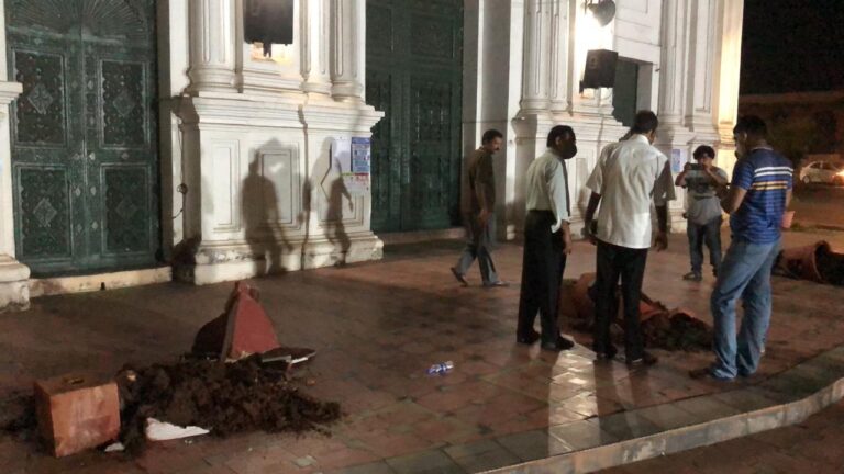 Miscreant arrested for vandalizing property outside Holy Spirit Church, Margao