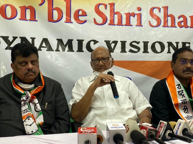 NCP to contest Goa election in alliance with Cong, like-minded parties: Sharad Pawar
