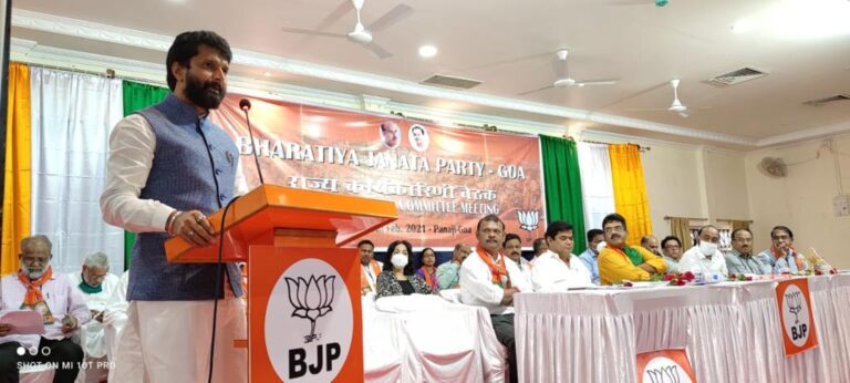 BJP state executive condemns opposition over false propoganda