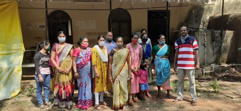 Naneli villagers march to Valpoi demanding drinking water  Devendra Gaonkar
