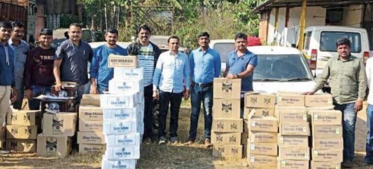 सिंधुदुर्ग जिल्ह्यात साडेसहा लाखांची दारू जप्त, राज्य उत्पादन शुल्क विभागाची मोठी कारवाई  संशयितांनी केले पलायन