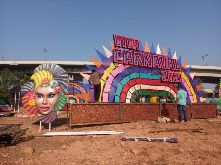 Carnival float parades only for two days