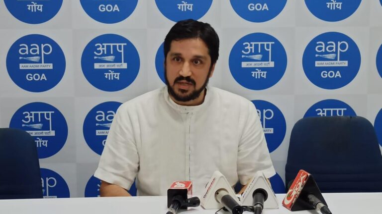 Cabral bab stop threatening Goans, If state can bear 277 crore of fee waiver for casinos, why not give same relief in Electricity bills to Goans : Valmiki Naik