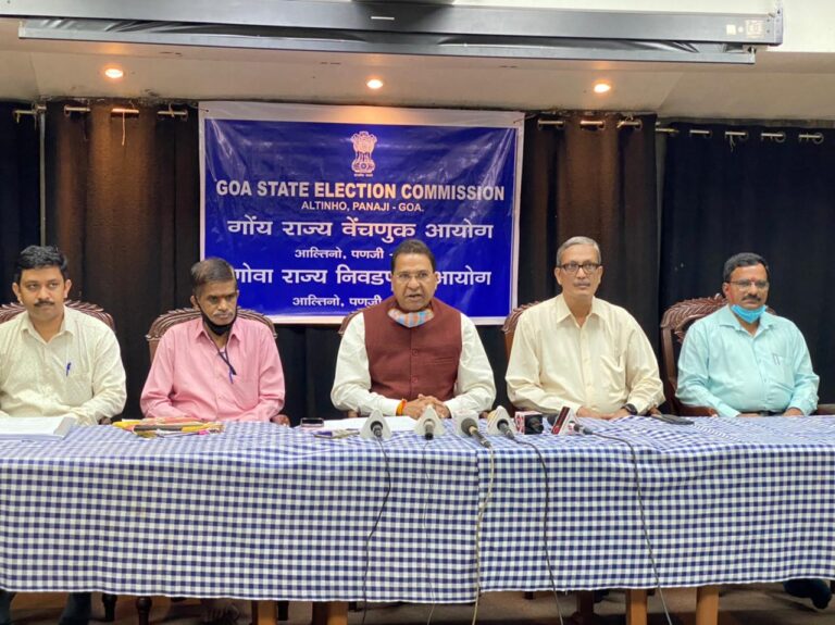 Goa Municipal polls, Navelim ZP, Sankhalim by poll, panchayat by-elections on March 20