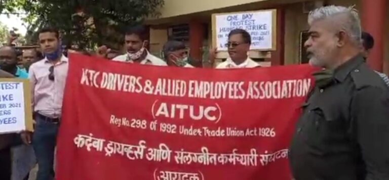 KTC Workers Should be given status of Covid Warriors too who worked when private buses were closed : Christopher Fonseca