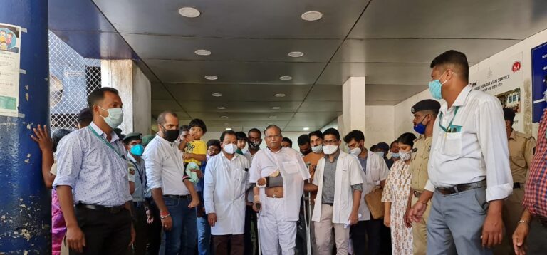 Union Minister Shripad Naik discharged from GMCH